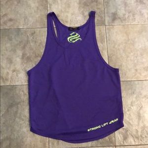 Strong Lift Wear - Muscle Back Workout Shirt